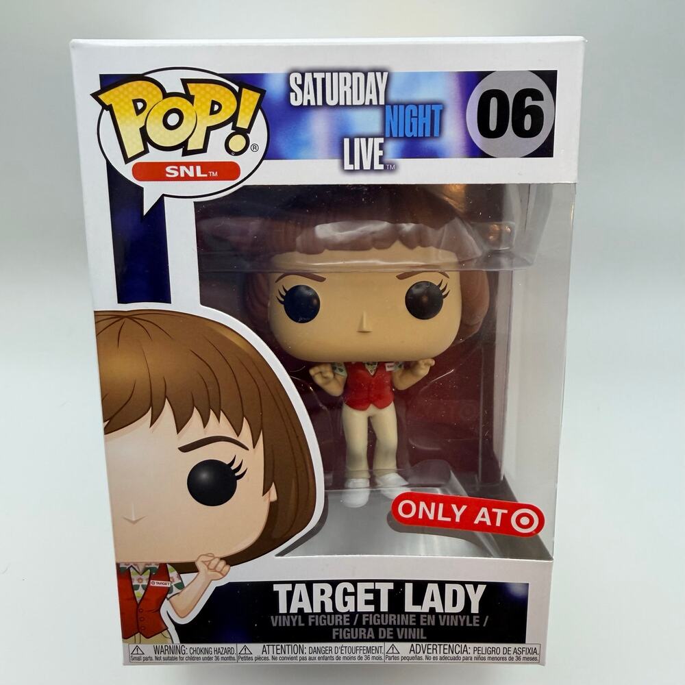 Funko Pop Target Lady #06 SNL Saturday Night Live Target Exclusive